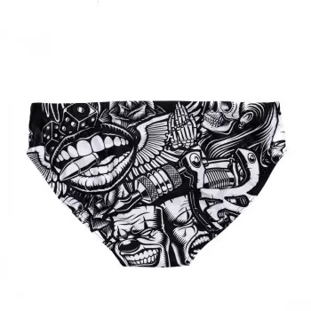 DELFINA TATTO BLACK WHITE 