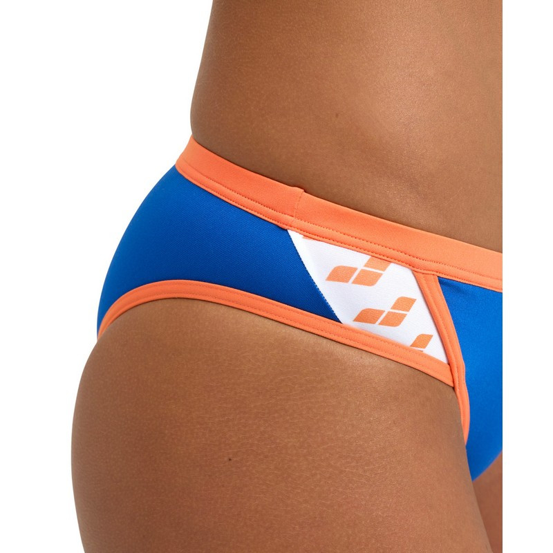 Womens Arena Icons Bikini Cross Back Solid Royal Nespola Oprema Za