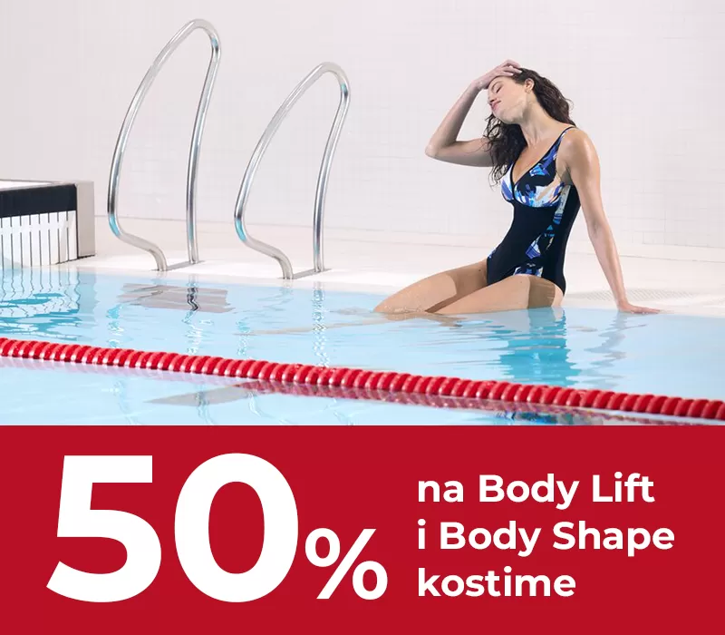 50% na body life i body shape