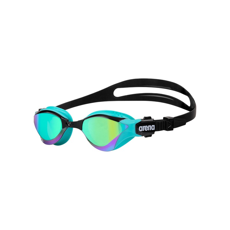 Arena Cobra Ultra Swipe Mirror Schwimmbrille - Smaragdgrün/Pfau