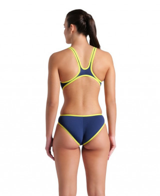 W ARENA ONE BIGLOGO ONE PIECE NAVY-SOFT GREEN 