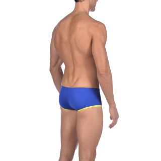 M ARENA ONE BIGLOGO LOW WAIST SHORT NEON BLUE-YELLOW STAR 