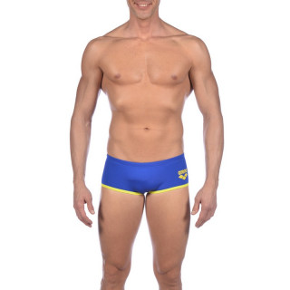 M ARENA ONE BIGLOGO LOW WAIST SHORT NEON BLUE-YELLOW STAR 