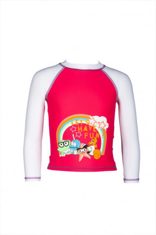 AWT KIDS  GIRL UV L/S TEE I 