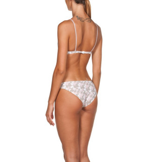 W TRIANGLE TWO PIECES WHT GRY 