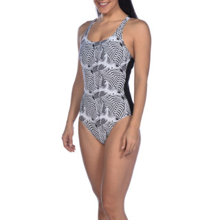W VIOLA CRADLE BACK ONE PIECE 