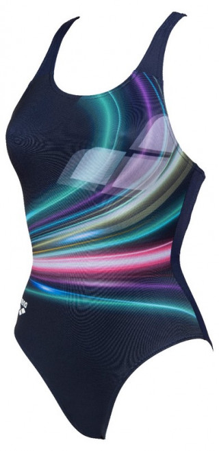 W FLASHING LIGHTS V BACK ONE NAVY 