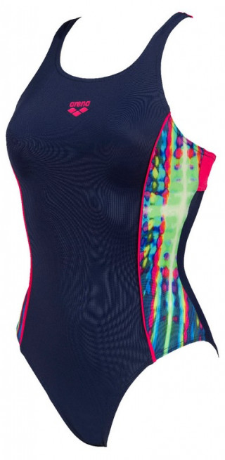W STROBOSCOPE SWIM PRO BACK NAVY 