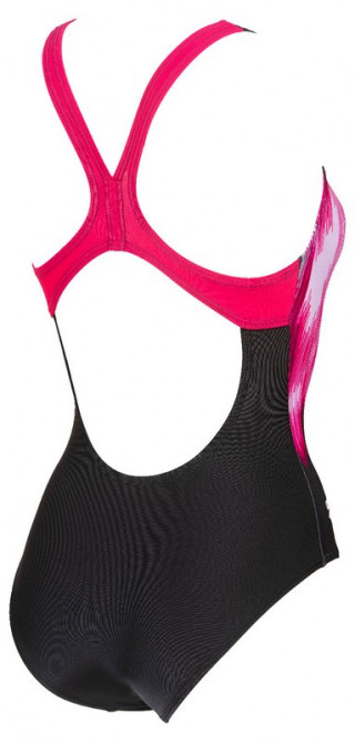 W DRAWING SWIM PRO BACK ONE BLACK 