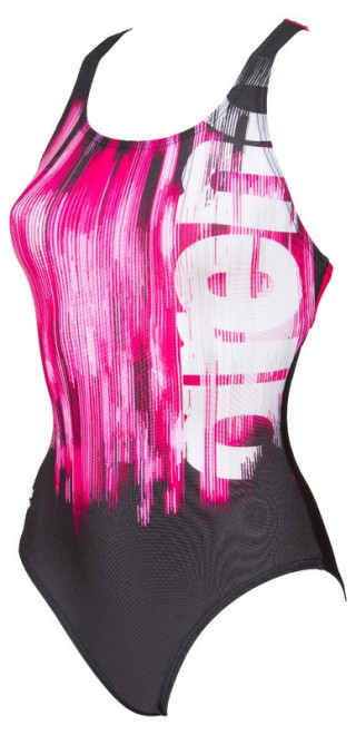 W DRAWING SWIM PRO BACK ONE BLACK 