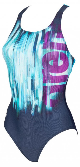 W DRAWING SWIM PRO BACK ONE NAVY 