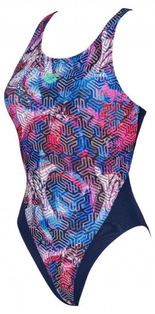 W KIKKO SWIM TECH ONE PIECE NAVY 