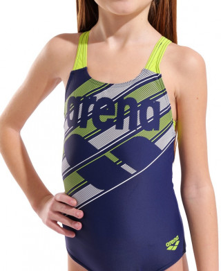 G ARENA LINES SWIMSUIT SWIM PRO BACK NAVY 