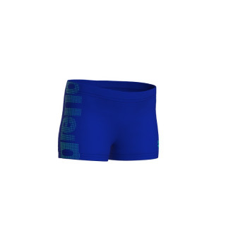 ARENA LOGO KIDS BOY SHORT NEON BLUE 