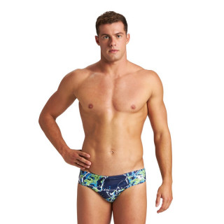 ARENA M EARTH TEXTURE BRIEF NAVY-SOFT GREEN MULTI KUPAĆE GAĆE 