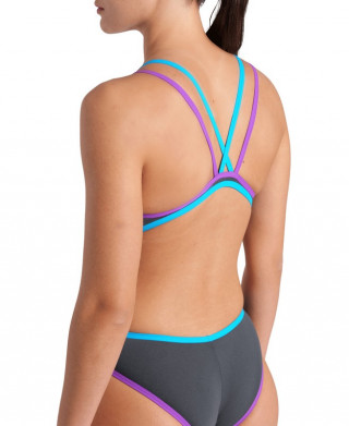 ARENA ONE DOUBLE CROSS BACK ONE ASPHALT-PRP 
