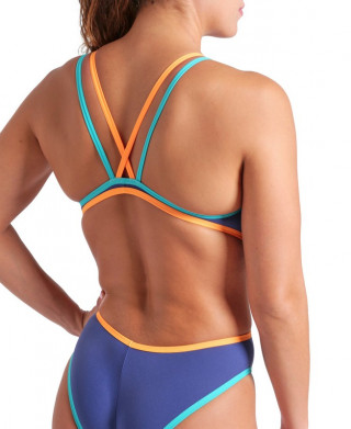 W ARENA ONE DOUBLE CROSS BACK ONE PIECE 