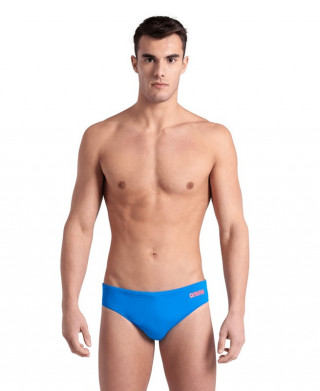 MENS TEAM SWIM BRIEFS SOLID BLUE RIVER 