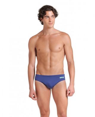 M TEAM SWIM BRIEFS SOLID PLUM 