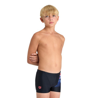 B ARENA SHADING JR SWIM SHORT BLACK 