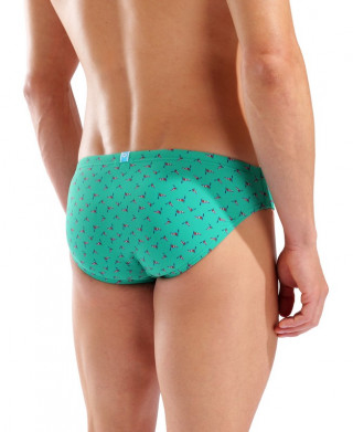 MEN'S SWIM BRIEFS ALLOVER 