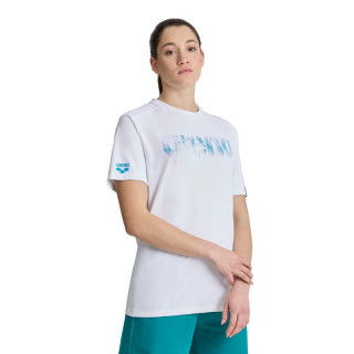 T-SHIRT LOGO WHITE-ROYAL 