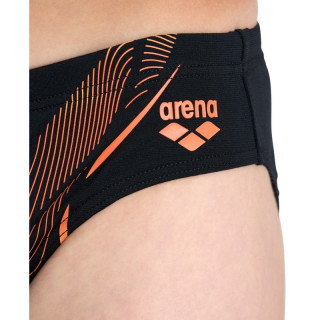 B SWIM BRIEFS GRAPHIC BLACK-NESPOLA 