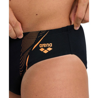 M SWIM BRIEFS GRAPHIC BLACK-NESPOLA MUŠKE KUPAĆE GAĆE 