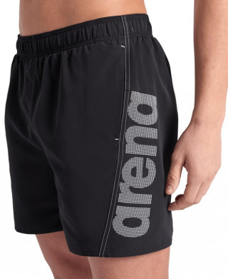 FUNDAMENTALS ARENA LOGO BOXER R 511-BLACK-WHITE 