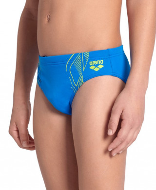 BOYS ARENA REFLECTING SWIM BRIEFS BLUE RIVER 