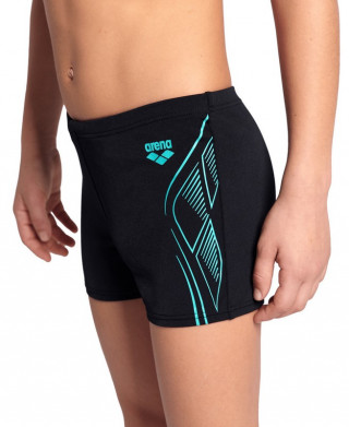 BOYS ARENA REFLECTING SWIM SHORT BLACK 