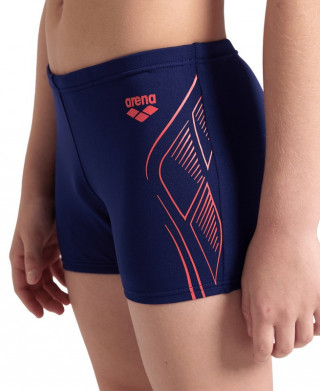 BOYS ARENA REFLECTING SWIM SHORT NAVY 