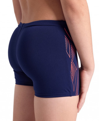 BOYS ARENA REFLECTING SWIM SHORT NAVY 