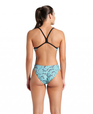 W ARENA ESCAPE SWIMSUIT CHALLENGE BACK BLACK WATER 