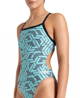 W ARENA ESCAPE SWIMSUIT CHALLENGE BACK BLACK WATER 