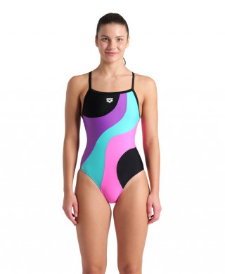 WOMEN ARENA MULTI SLICES SWIMSUIT 