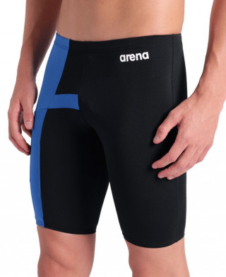 MENS ARENA DIAMOND SWIM JAMMER BLACK-ROYAL 
