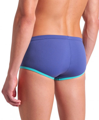 M ARENA ONE LOW WAIST SHORT BIG LOGO PLUM 