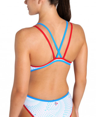 WOMEN'S ARENA ONE FIREFLOW SWIMSUIT DOUBLE CROSS 
