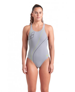 W ARENA TRAIL SWIMSUIT V BACK 