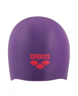 ARENA LONG HAIR CAP PLUM 