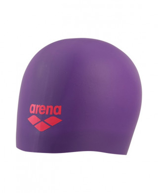 ARENA LONG HAIR CAP PLUM 