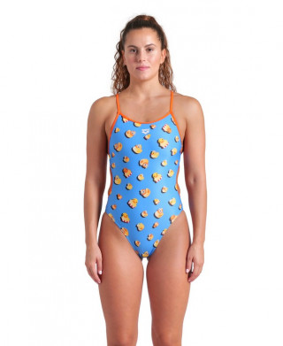 W ARENA DUCKS SWIMSUIT LACE BACK 