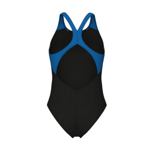 W ARENA CLEAR LINES SWIMSUIT V B BLC 