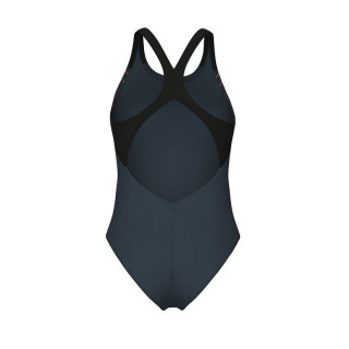 W ARENA GRID SWIMSUIT V BACK GRAPH A 