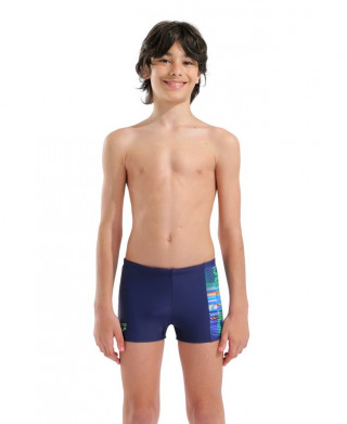 B ARENA LIT LOGO SWIM SHORT 