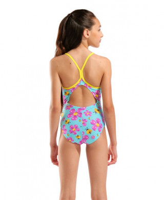 G ARENA SPRING SWIMSUIT WATER MULTI-YELLOW STAR 