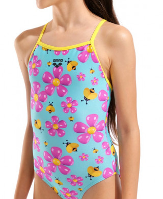 G ARENA SPRING SWIMSUIT WATER MULTI-YELLOW STAR 