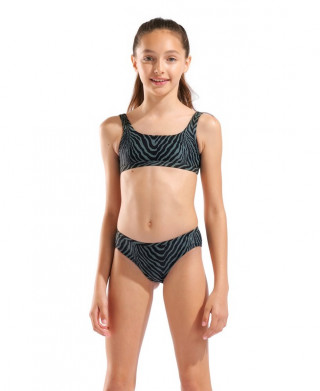 G ARENA WATER PRINT BIKINI BRALETTE