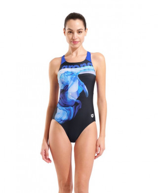 W ARENA MIX SWIMSUIT SWIM BLACK-MULTI 